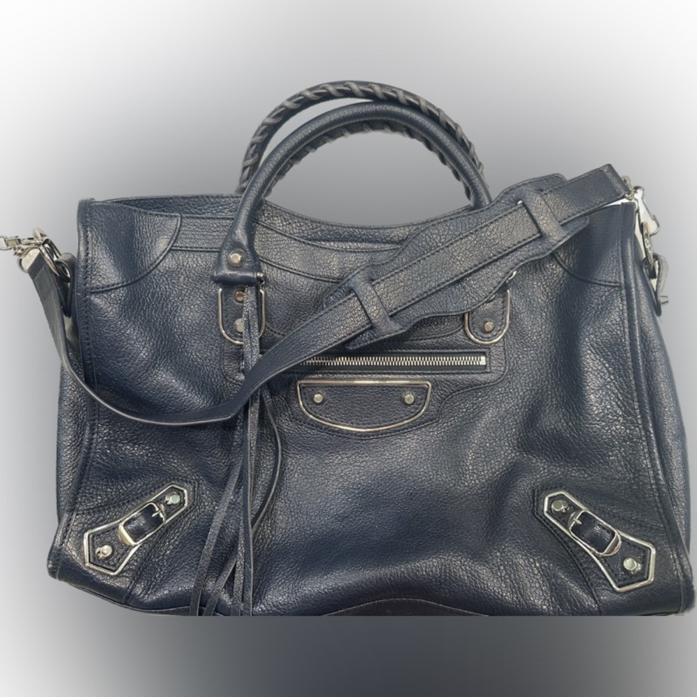 Ballenciaga City Bag BLUE EXCELLENT CONDITION